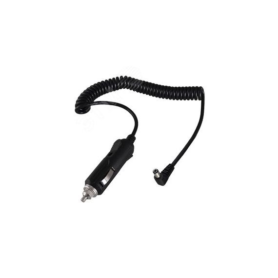 Автозарядка с индикатором, разъем 1.4х3.4, АЗУ, шнур спираль 1.5 м, REXANT 16-0235