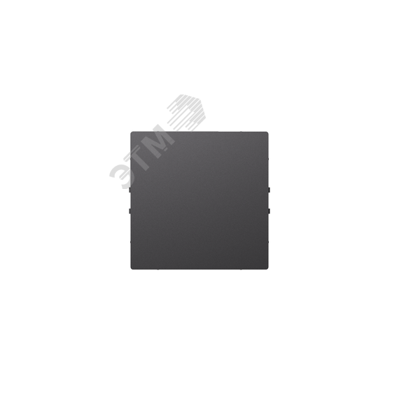 ATLASDESIGN ЗАГЛУШКА без суппорта для многопостовых рамок, БАЗАЛЬТ SE (Systeme) ATN001409