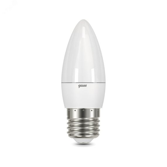 Лампа светодиодная LED 9.5 Вт 950 лм 6500К AC150-265В E27 свеча холодная Black Gauss 103102310