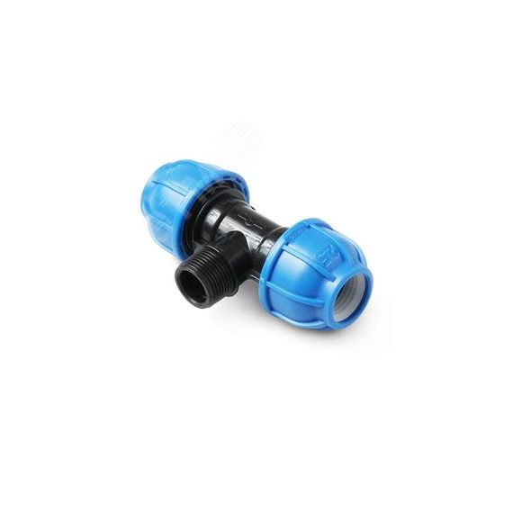 Тройник с наружной резьбой 32x1 1/4x32 PRO AQUA 77032000032M114