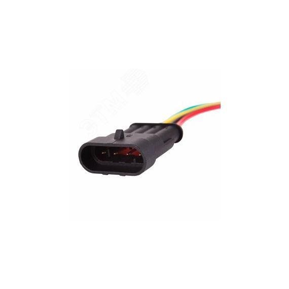 DJ7031-1.5-11 автомобильный разъем штекер с проводом 20 см (3-контактный), REXANT 16-0303-9