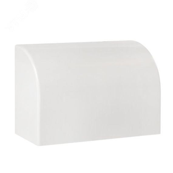 Заглушка (100х40) (2 шт) Plast Белый EKF ecw-100-40x2