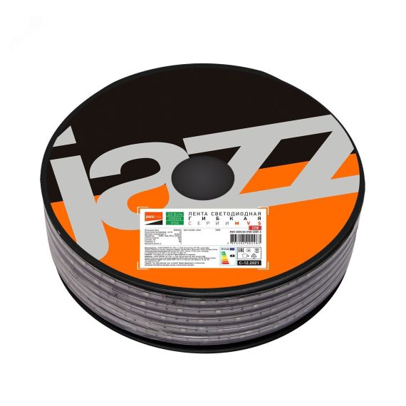 Лента светодиодная MVS-2835/60-IP68-220V-G -1m (зеленый свет) JazzWay 5004283
