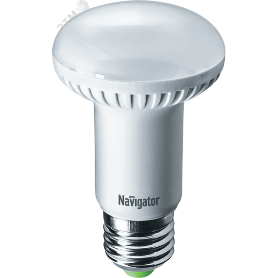 Лампа светодиодная LED зеркальная 8вт E27 R63 белая Navigator Group 94138