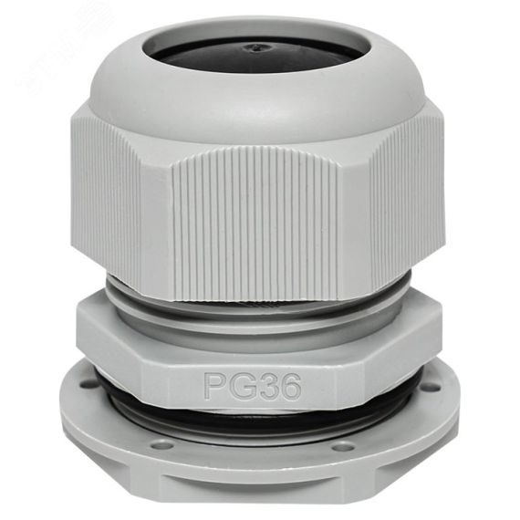 Сальник PG36 IP54 (1 шт) d отв. 46 мм / d провод. 22-32 мм PROxima EKF plc-pg-36-1-r