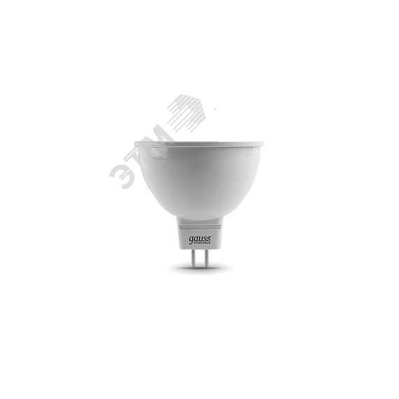 Лампа светодиодная LED 3.5 Вт 300 лм 4100К AC180-240В GU5.3 софит MR16 нейтральный Elementary Gauss 13524