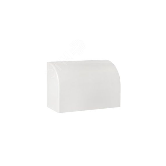 Заглушка (100х40) (2 шт) Plast Белый EKF ecw-100-40x2