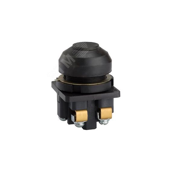 Кнопка КЕ-081 исп3 (2р) черная IP54 Электротехник ET502378