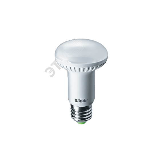 Лампа светодиодная LED зеркальная 8вт E27 R63 белая Navigator Group 94138