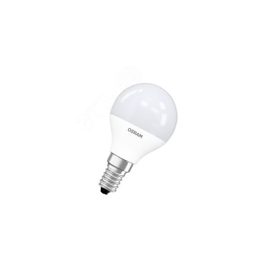 Лампа светодиодная LED Star Шарообразная 5Вт (замена 40Вт), 470Лм, 6500К, цоколь E14 OSRAM LEDVANCE 4058075695863