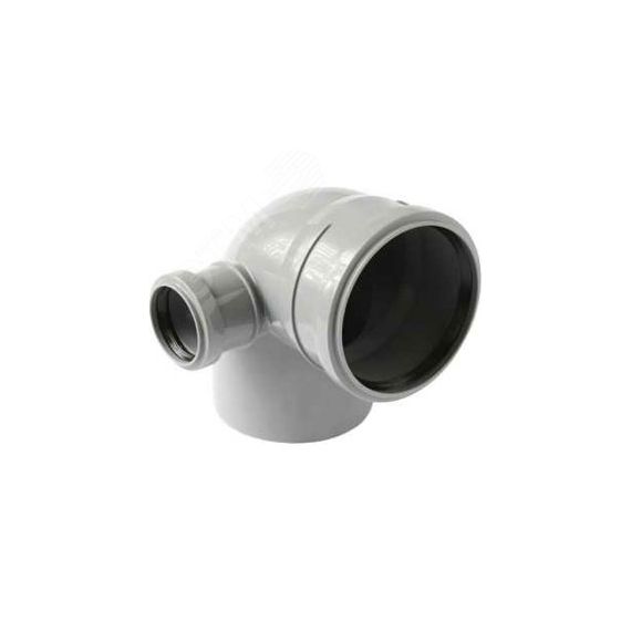 Отвод универсальный 110/50х45 градусов прав. для внутренней канализации VALFEX 23112150