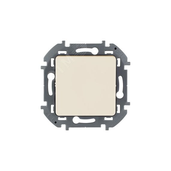 Выключатель одноклавишный INSPIRIA 10 AX 250 В~ слоновая кость Daccord/Legrand 673601