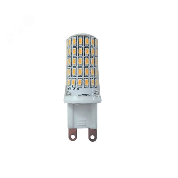 Лампа светодиодная LED 7Вт G9 400Лм 220V/50Hz теплый JazzWay 1039064B