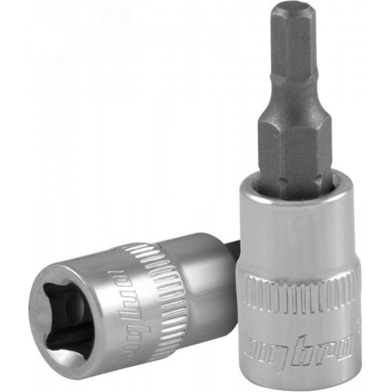 Насадка торцевая 3/8''DR с вставкой-битой шестигранной, H5 Ombra 138205