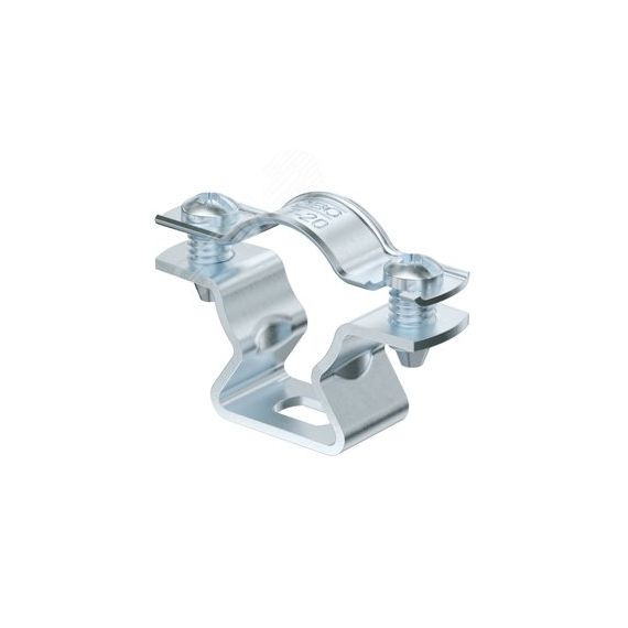 Крепежная скоба дистанционная 17-20 мм (с продольным отверстием) с гальваническим покрытием OBO Bettermann ASL 733 20 G