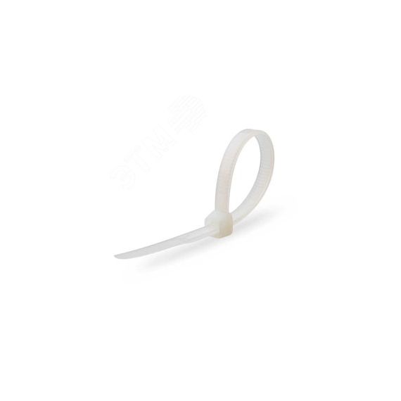 Стяжки нейлоновые КСС 5x160 (бел) (100шт) КВТ 89895
