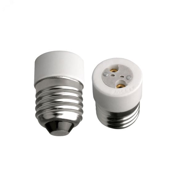 Переходник LH27-MR16 с цоколя Е27 на MR16 керамика Uniel 06476