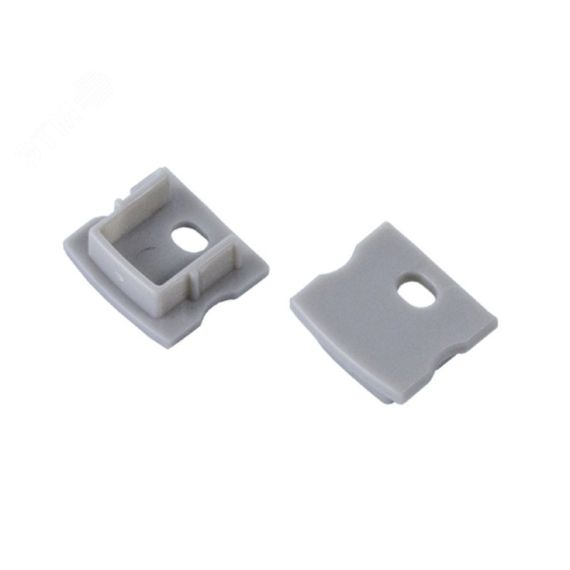 Крышки торцевые с отверстием PROFILE S04 end caps with hole (комплект из 2 шт.) Световые Технологии 2398000490