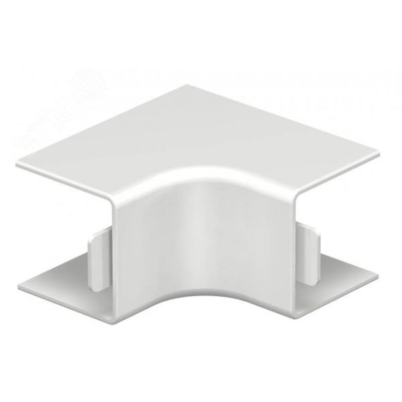 Крышка внутреннего угла кабельного канала WDK 25x25 мм (ПВХ, белый) OBO Bettermann WDK HI25025RW