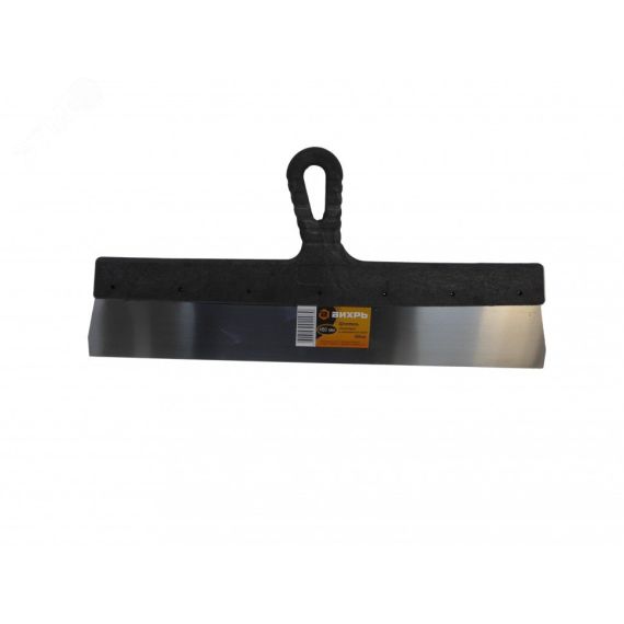 Шпатель нержавеющая cталь пластиковая рукоятка 450мм Вихрь 73/3/2/24