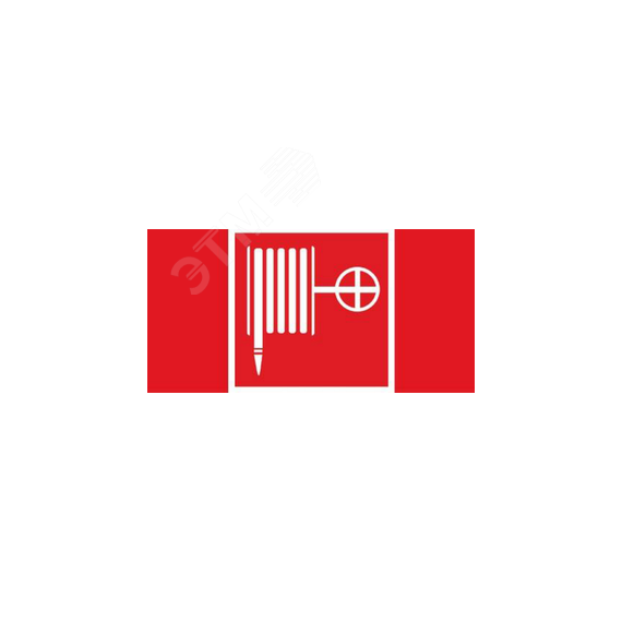 Знак пожарной безопасности ПБ02 Пожарный кран     140x280 мм TECHNOLUX ПБ02 280140