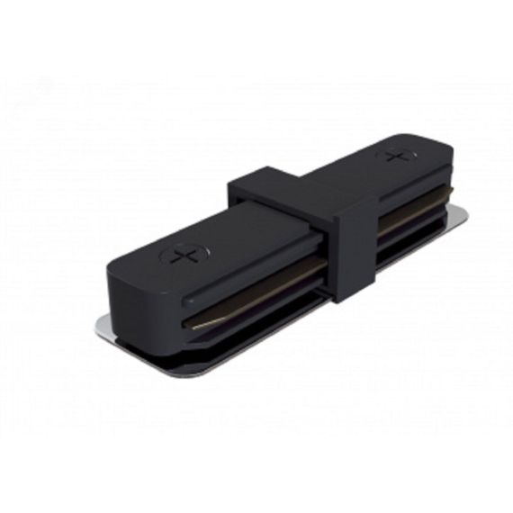 Коннектор TR-1PA-IC-BK прямой для однофазного шинопровода черный ЭРА Б0054464