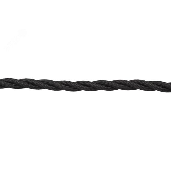 Ретро провод 3х1.5 черный(50м) Бирони B1-434-73-50