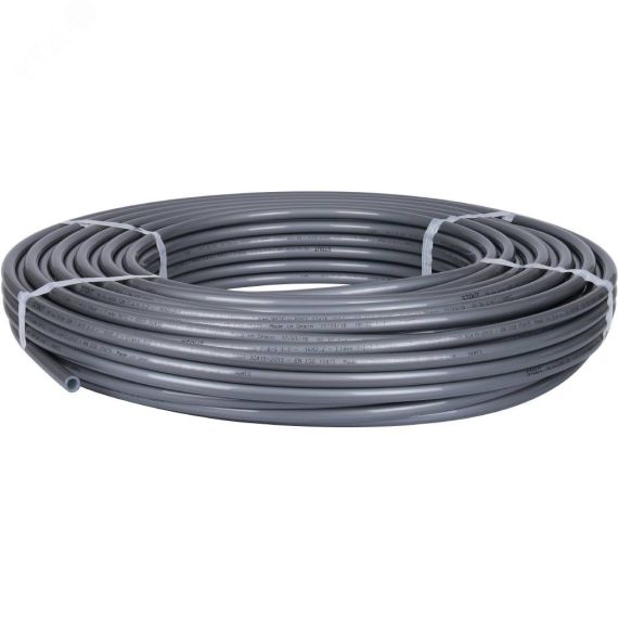 Труба из сшитого полиэтилена PEX-a EVOH 16х2,2 бухта 100м, серая STOUT SPX-0001-001622