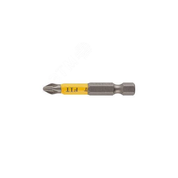 Биты кованые сталь S2 односторонние 50 мм PH2 Профи 2 шт блистер FIT 57505