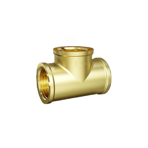 Тройник 1/2' ВР/ВР/ВР латунь LD Pride LD.65.514.15