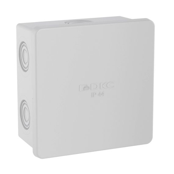 Коробка ответвит. с 6 кабельными вводами д.20мм, IP44, 80х80х40мм (розница)