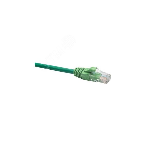 Шнур коммутационный U/UTP категория 5e LSZH нг(А)-HF 3,0 м, зеленый DATAREX Datarex DR-181211