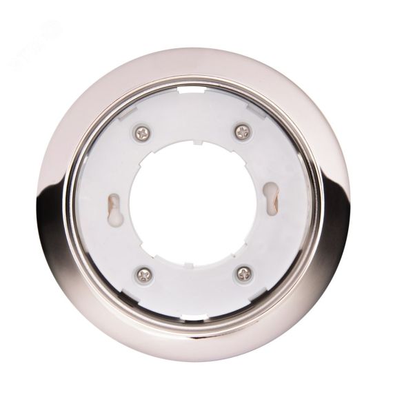 Светильник встраиваемый под лампу GX53 PGX53 10639.7 никель глянцевый JazzWay 1016805