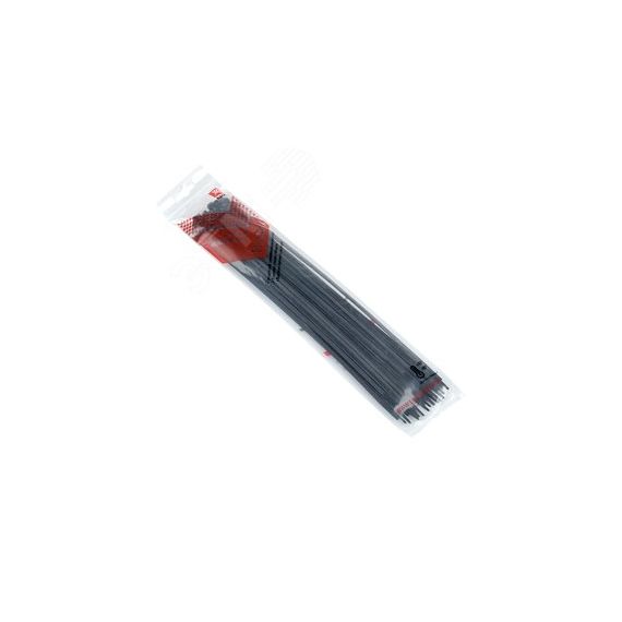 Хомут P6.6 стандартный черный 3.6x300 (50шт) FlexLock PROxima EKF plc-fl-ctsb-3.6x300-r