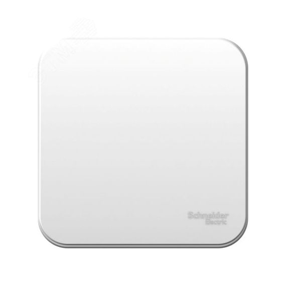 BLANCA одноклавишный выключатель наружный (cх.1) с изолирующей пластиной, 6а, 250в, белый SE (Systeme) BLNVA061011