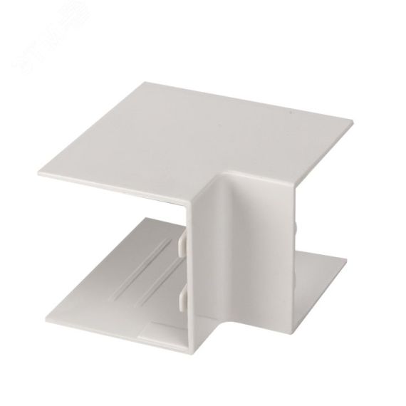 Угол внутренний (40х40) (4 шт) Plast Белый EKF ibw-40-40x4