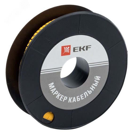 Маркировочное кольцо 0-1.5мм (2) КМ (1000шт) EKF plc-KM-1.5-2