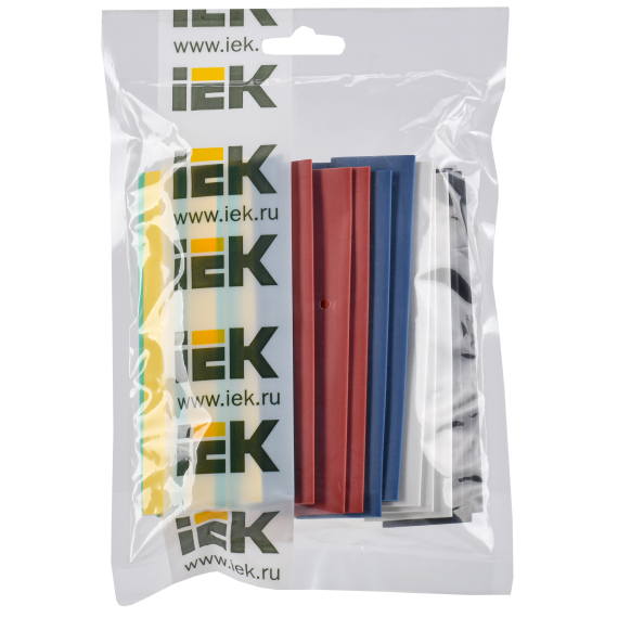 Набор ТТУ нг-LS 16/8мм L=100мм 7 цветов (21шт/упак) IEK