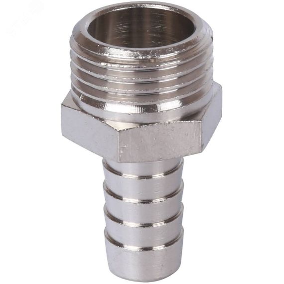 Штуцер НР никелированный 1/2'x12 STOUT SFT-0067-001212