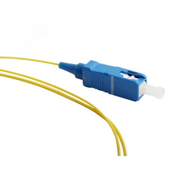 Пигтейл волоконно-оптический SM 9/-125 (OS2). SC/-UPC. 1.5 м. LSZHѕ Hyperline FPT-B9-9-SC/UR-1.5M-LSZH-YL