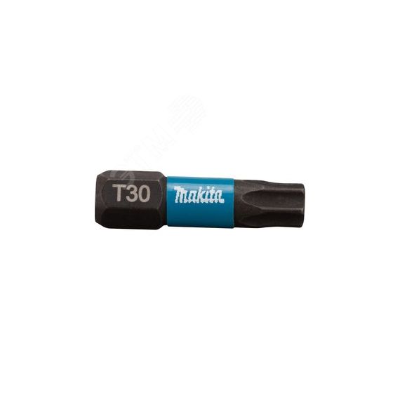 Насадка бита Impact Black T30, 25 мм, C-form, 2 шт. Makita B-63694