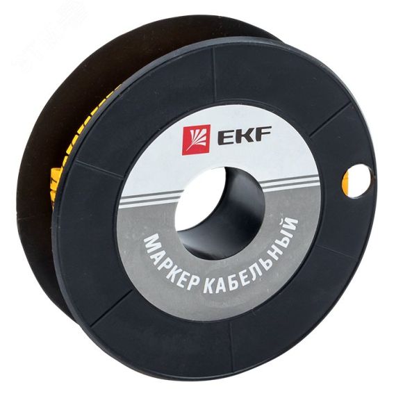 Маркер кабельный 4.0кв.мм 7 (500ед) (ЕС-2) EKF plc-KM-4-7