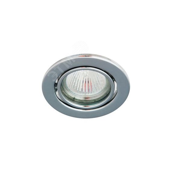 Светильник ИВО-50w 12в G5.3 поворотный хром FERON DL11/DL3202