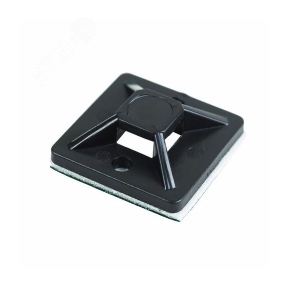 Площадка самоклеящаяся 20х20 мм. черная. упаковка 100 шт REXANT 07-2021