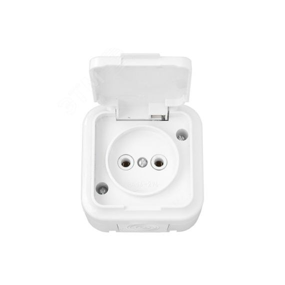 Беларусь розетка IP44 1-но местная БелТИЗ РА16-296