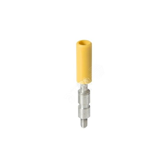 Гнездо тестовое желтое AJS9 YL D=4мм IP20 для ZS10-ST.. TE Connectivity ОУЭО 1SNA179726R0200