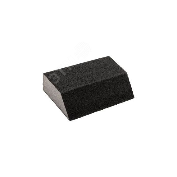 Губка шлифовальная угловая, алюминий-оксидная, 100х70х25 мм, средняя жесткость Р 360 FIT 38376