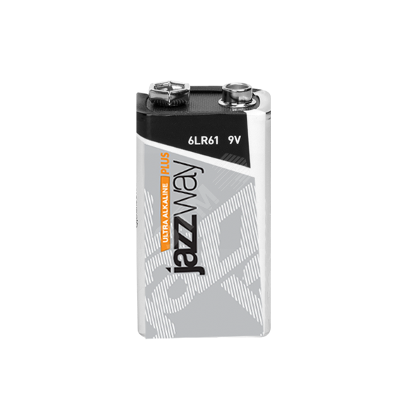 Элемент питания 6LR61, крона JAZZway Ultra PLUS, блистер, 1 шт. JazzWay 5005075