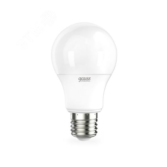 Лампа светодиодная LED 10 Вт 920 лм 4100К AC180-240В E27 А60 (груша) нейтральный Elementary Gauss 23220