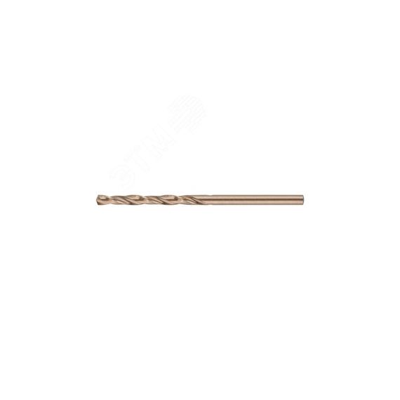 Сверла по металлу HSS с добавкой кобальта 8% Профи ( М42 ) в блистере 3.5х70 мм ( 1 шт.) FIT 33887